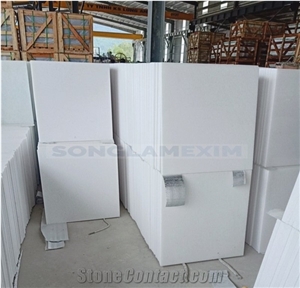  Premium White Crystal Marble Polished Tiles